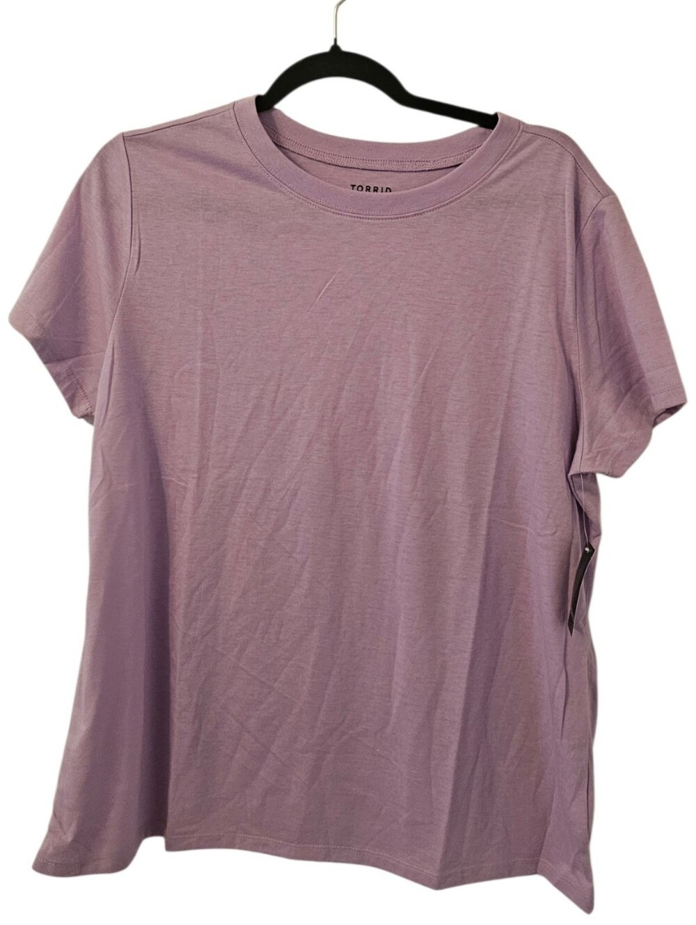 Purple Torrid Women's Everyday Signature Jersey Crew Neck T-Shirt